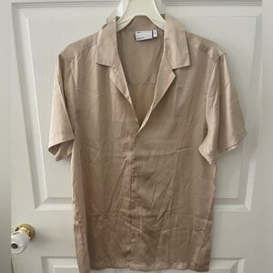 ASOS Design silk button down
